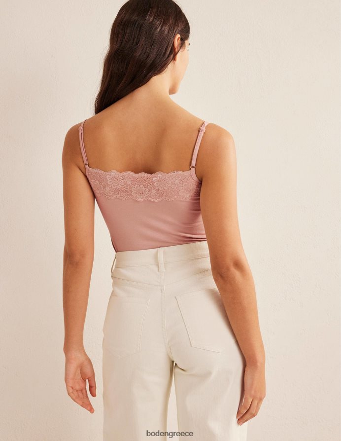 ανοιχτό μπεζ είδη ένδυσης δαντελένιο καμί τοπ Boden γυναίκες 464PH82596