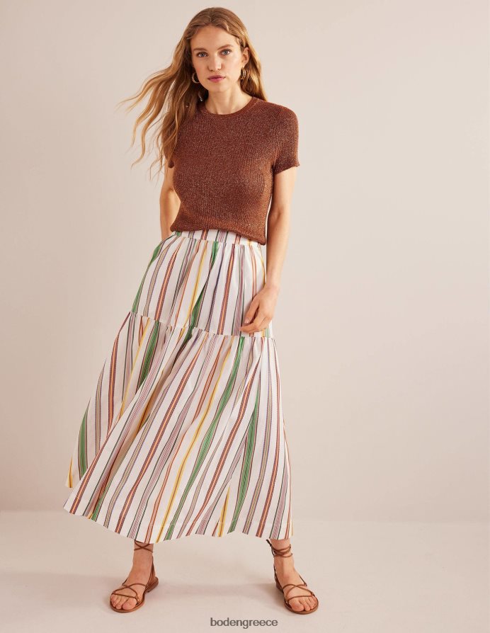 κονιάκ μπρονζέ χρυσή λάμψη είδη ένδυσης cropped αστραφτερό μπλουζάκι Boden γυναίκες 464PH81737