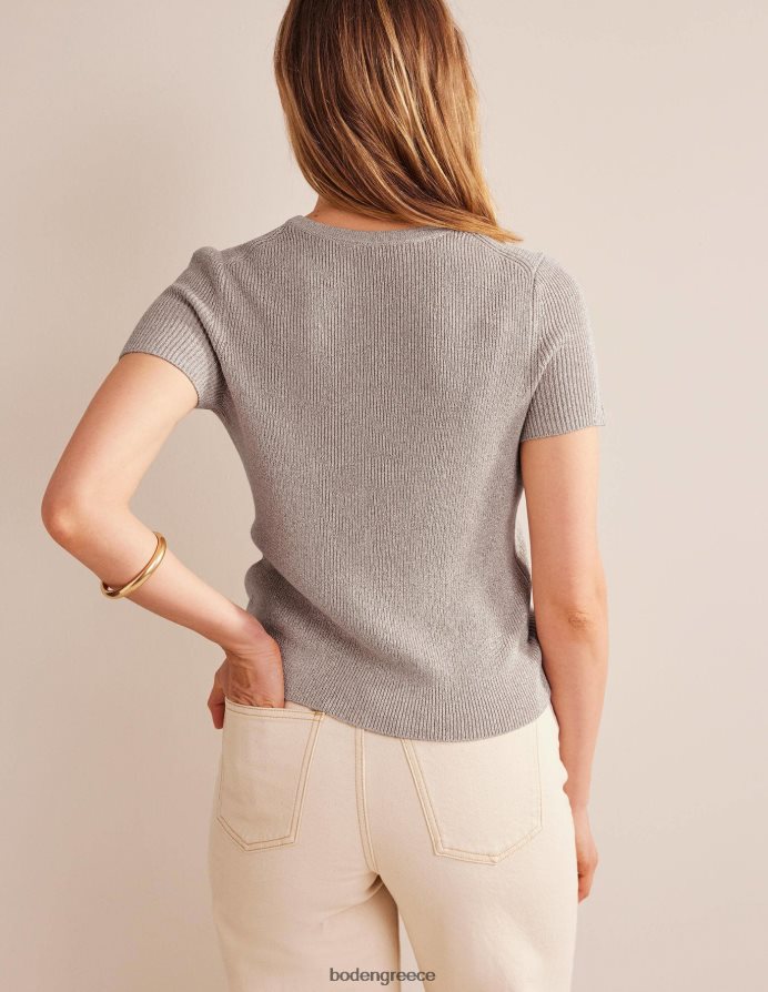 λάμψη σχοινιού είδη ένδυσης cropped αστραφτερό μπλουζάκι Boden γυναίκες 464PH81952