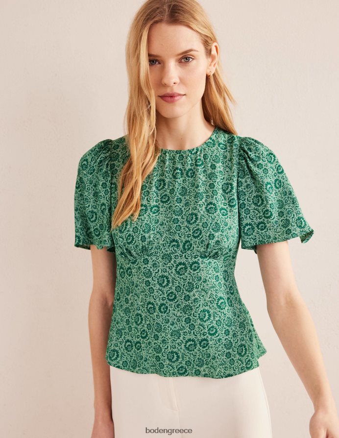 csarite & bloom cascade είδη ένδυσης μανίκι φτερωτή Boden γυναίκες 464PH81321