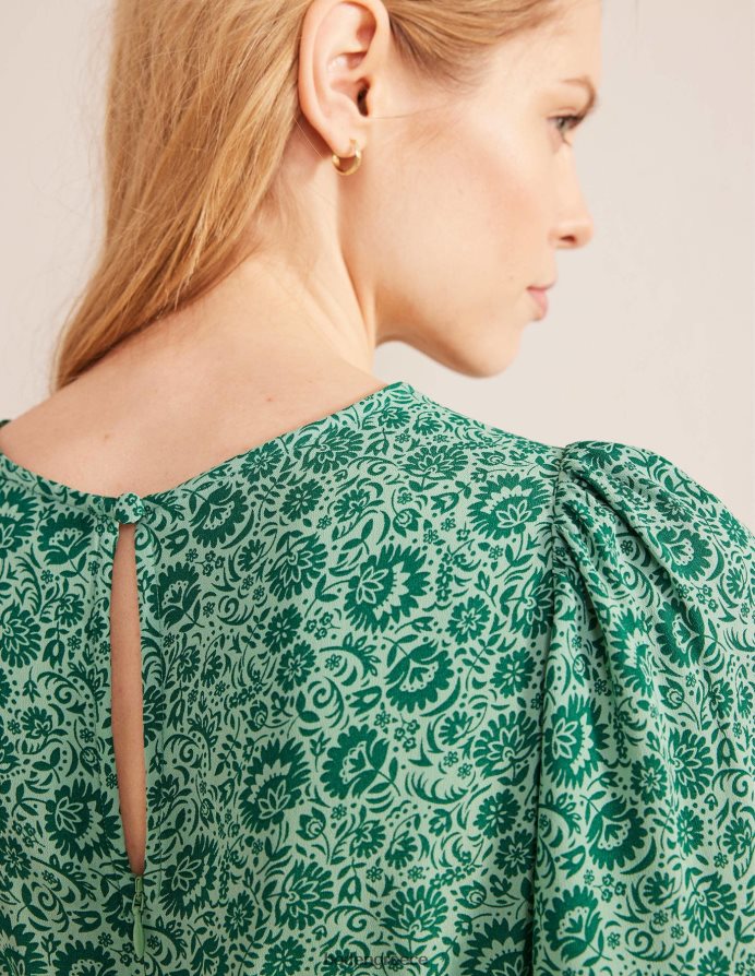 csarite & bloom cascade είδη ένδυσης μανίκι φτερωτή Boden γυναίκες 464PH81321