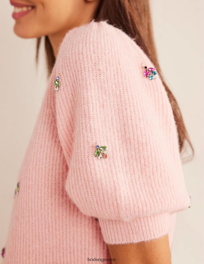 marshmallow είδη ένδυσης διακοσμημένο αφράτο μπλουζάκι Boden γυναίκες 464PH81467