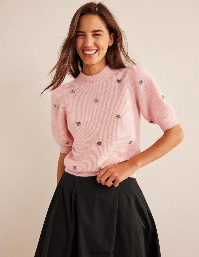 marshmallow είδη ένδυσης διακοσμημένο αφράτο μπλουζάκι Boden γυναίκες 464PH81467