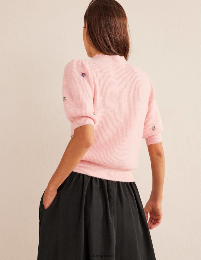 marshmallow είδη ένδυσης διακοσμημένο αφράτο μπλουζάκι Boden γυναίκες 464PH81467