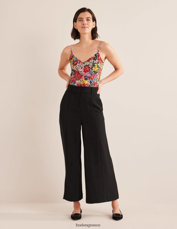 άνθιση multi & moire είδη ένδυσης μεταξωτό καμί τοπ Boden γυναίκες 464PH81776