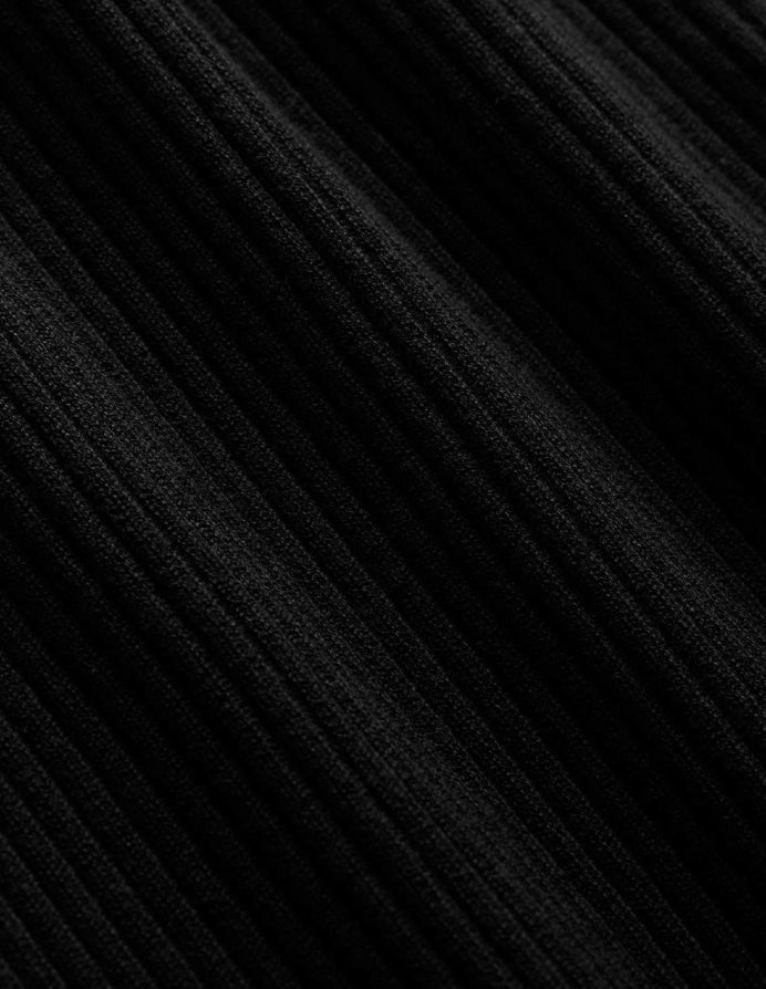 μαύρος είδη ένδυσης off shoulder rib top Boden γυναίκες 464PH81818