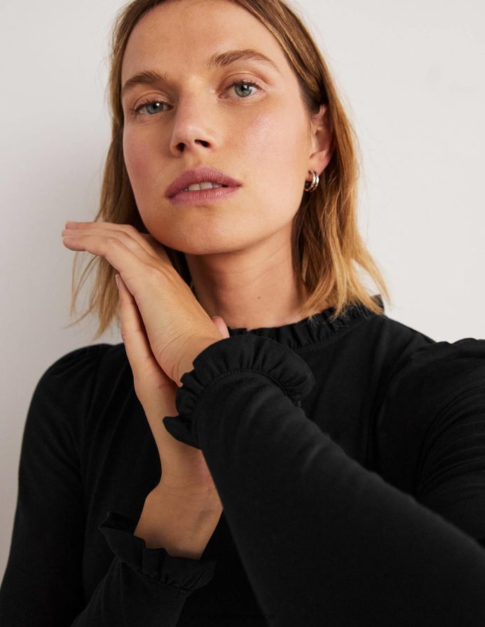 μαύρος είδη ένδυσης supersoft με λεπτομέρεια στο πάνω μέρος Boden γυναίκες 464PH8135