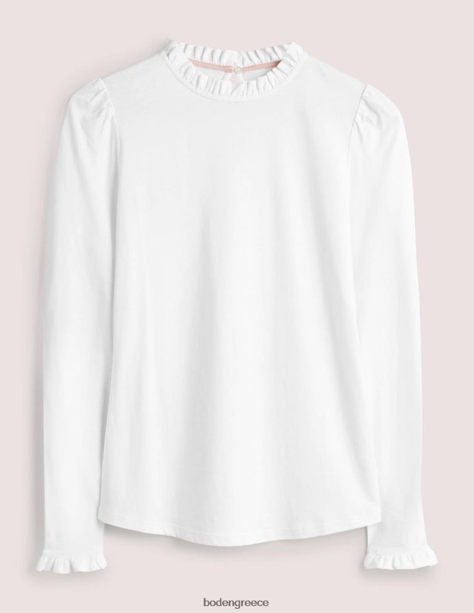 άσπρο είδη ένδυσης supersoft με λεπτομέρεια στο πάνω μέρος Boden γυναίκες 464PH8138