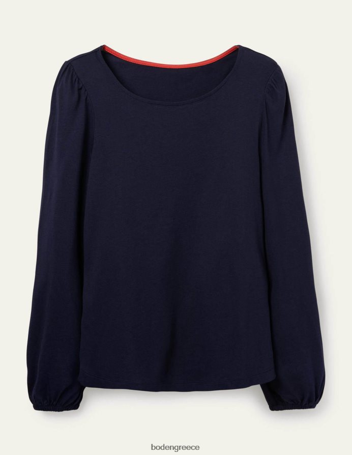 ΠΟΛΕΜΙΚΟ ΝΑΥΤΙΚΟ είδη ένδυσης supersoft μακρυμάνικο μπλουζάκι Boden γυναίκες 464PH8181