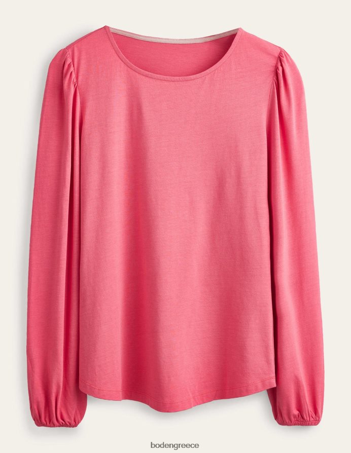 κοράλλι είδη ένδυσης supersoft μακρυμάνικο μπλουζάκι Boden γυναίκες 464PH82236