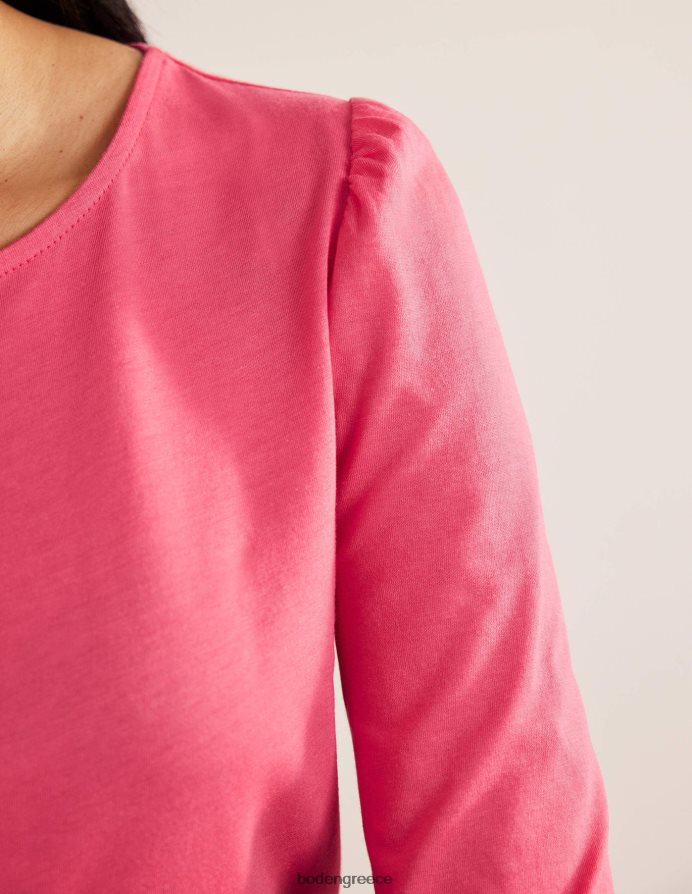 κοράλλι είδη ένδυσης supersoft μακρυμάνικο μπλουζάκι Boden γυναίκες 464PH82236