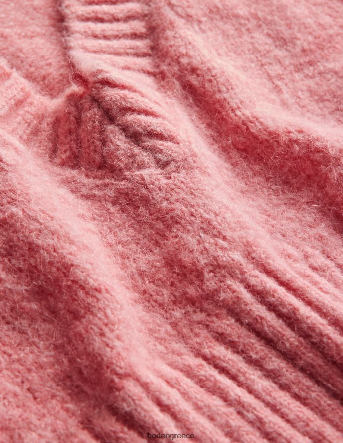 ροζ ντάλια είδη ένδυσης αφράτο κομμένο φανελάκι με λαιμόκοψη v Boden γυναίκες 464PH81953