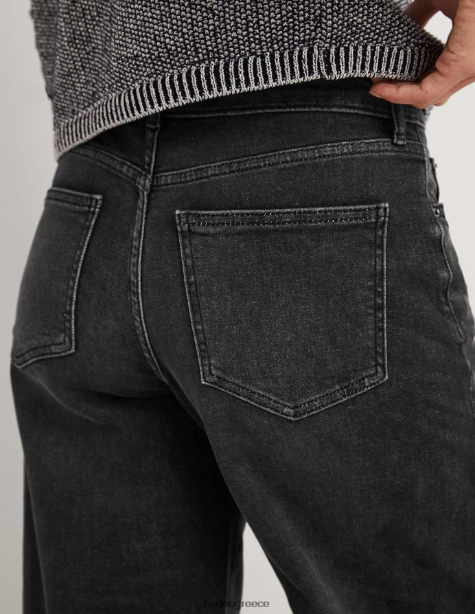 μαύρος είδη ένδυσης φαρδύ τζιν με χαμηλό ύψος Boden γυναίκες 464PH81837