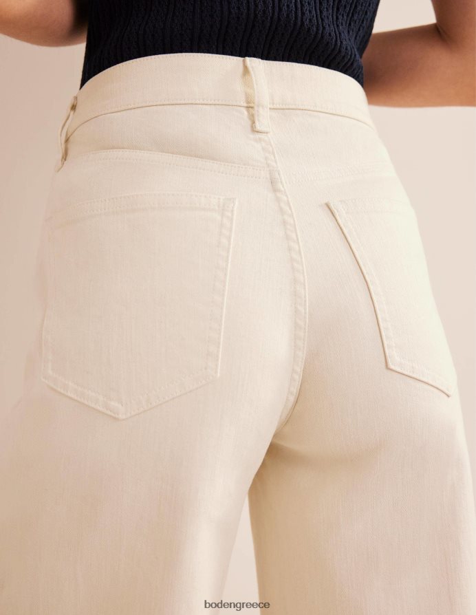 εκρού είδη ένδυσης ψηλό ψηλό φαρδύ τζιν Boden γυναίκες 464PH8657