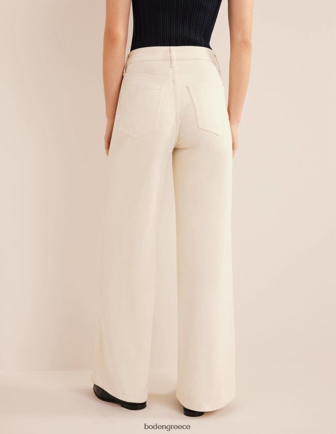 εκρού είδη ένδυσης ψηλό ψηλό φαρδύ τζιν Boden γυναίκες 464PH8657