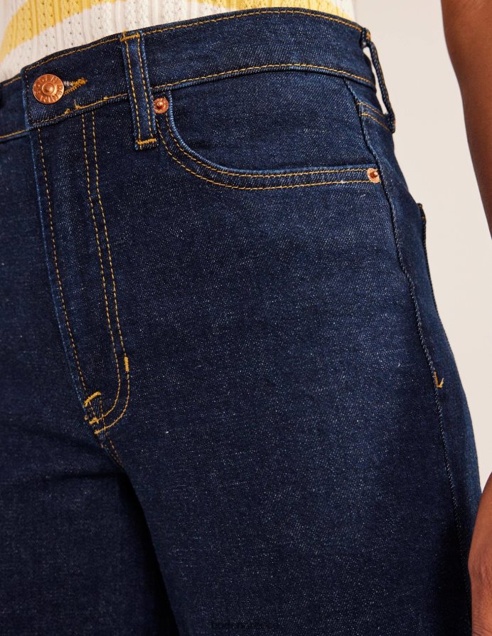 ινδικό είδη ένδυσης ψηλό ψηλό φαρδύ τζιν Boden γυναίκες 464PH8658