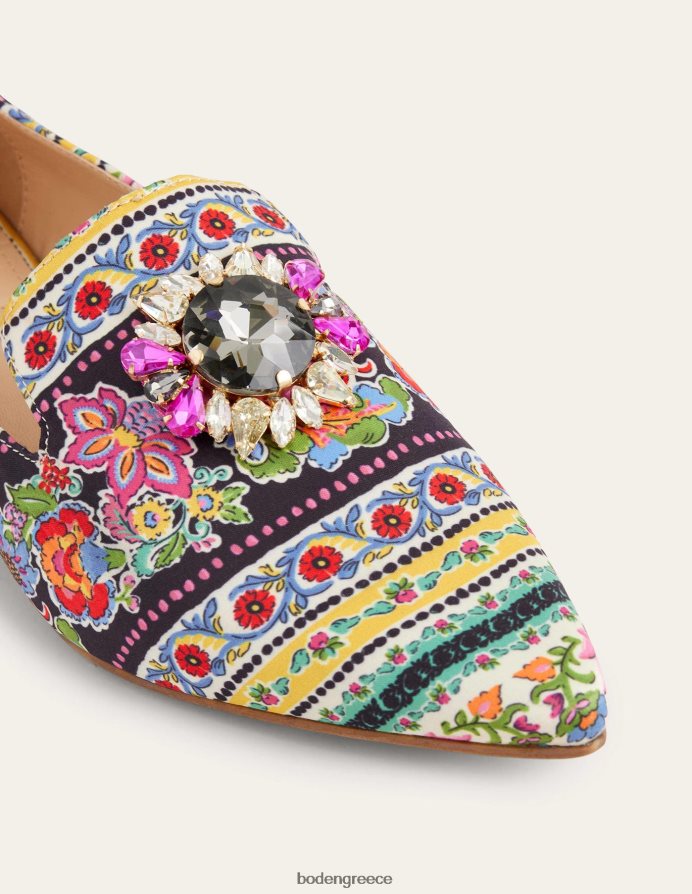άνθιση γαρύφαλλου είδη υπόδησης εμπριμέ στολισμένα loafers Boden γυναίκες 464PH82293