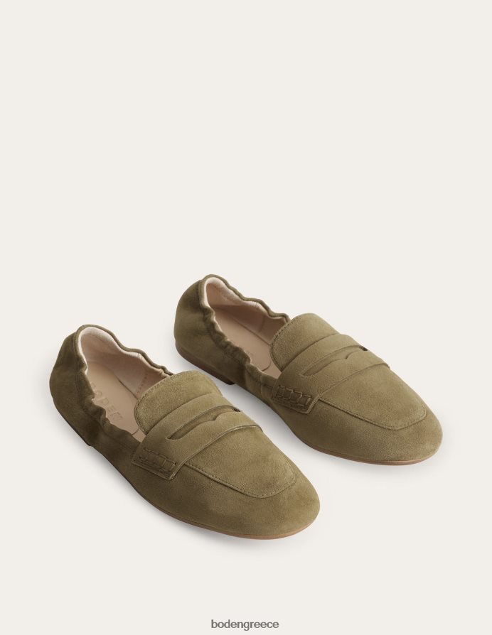 βαθιά ελιά είδη υπόδησης loafers εύκαμπτης σόλας Boden γυναίκες 464PH82355
