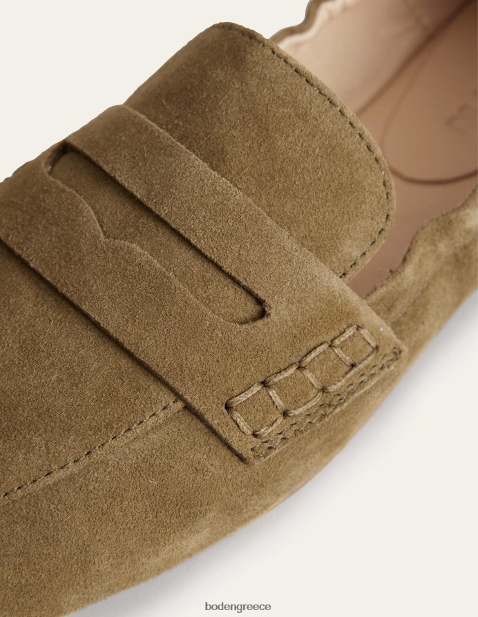 βαθιά ελιά είδη υπόδησης loafers εύκαμπτης σόλας Boden γυναίκες 464PH82355