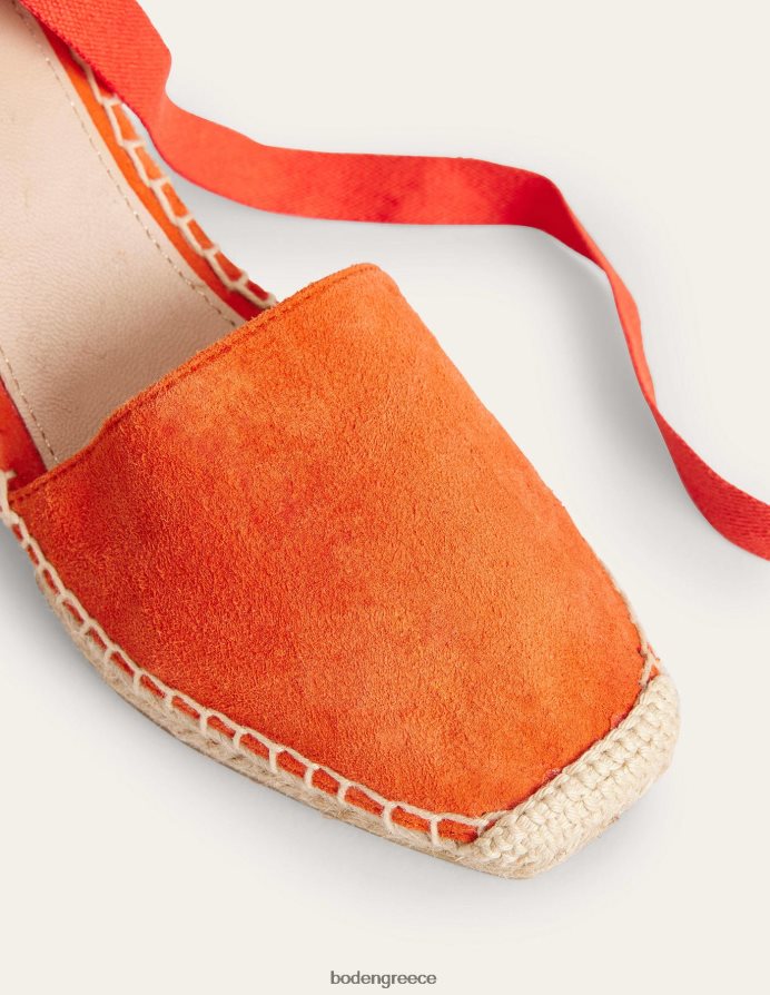 κόκκινο βερμίλον είδη υπόδησης esme εσπαντρίγιες σφήνες Boden γυναίκες 464PH82289