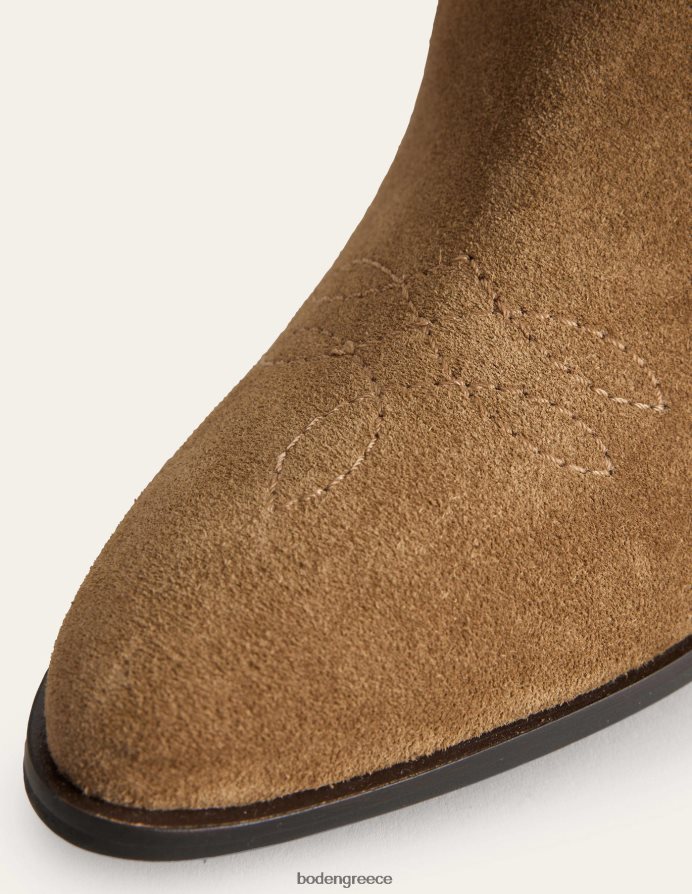 σουέντ αγελάδας μοσχοβάδο είδη υπόδησης δυτικά μποτάκια Boden γυναίκες 464PH82302