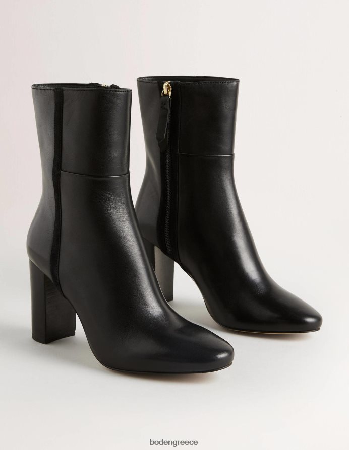 μαύρος είδη υπόδησης δερμάτινα μποτάκια Boden γυναίκες 464PH82344