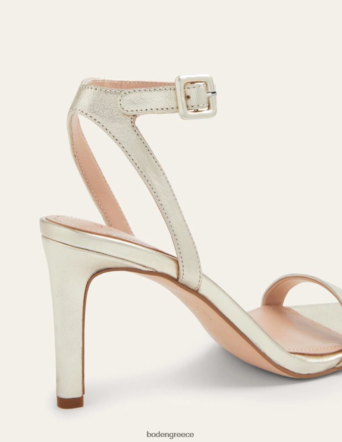 απαλό χρυσό μεταλλικό είδη υπόδησης σανδάλια με τιράντες Boden γυναίκες 464PH82345