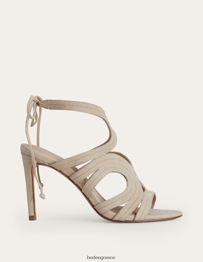 σουέτ βρώμης είδη υπόδησης κομμένα σανδάλια με τακούνια Boden γυναίκες 464PH8698