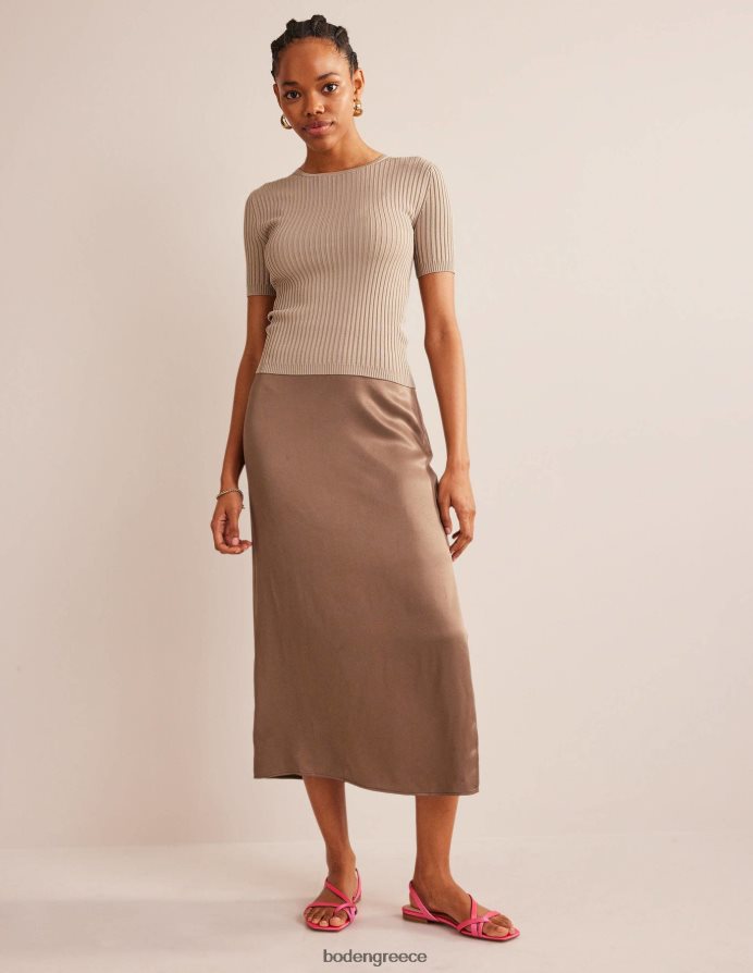 ροζ σατέν του φεστιβάλ είδη υπόδησης ίσια σανδάλια με θηλιά σατέν Boden γυναίκες 464PH8700