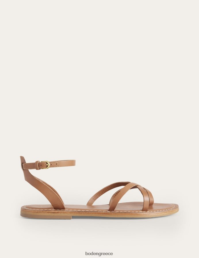 μαυρισμένο δέρμα είδη υπόδησης εύκολο flat σανδάλι Boden γυναίκες 464PH82382