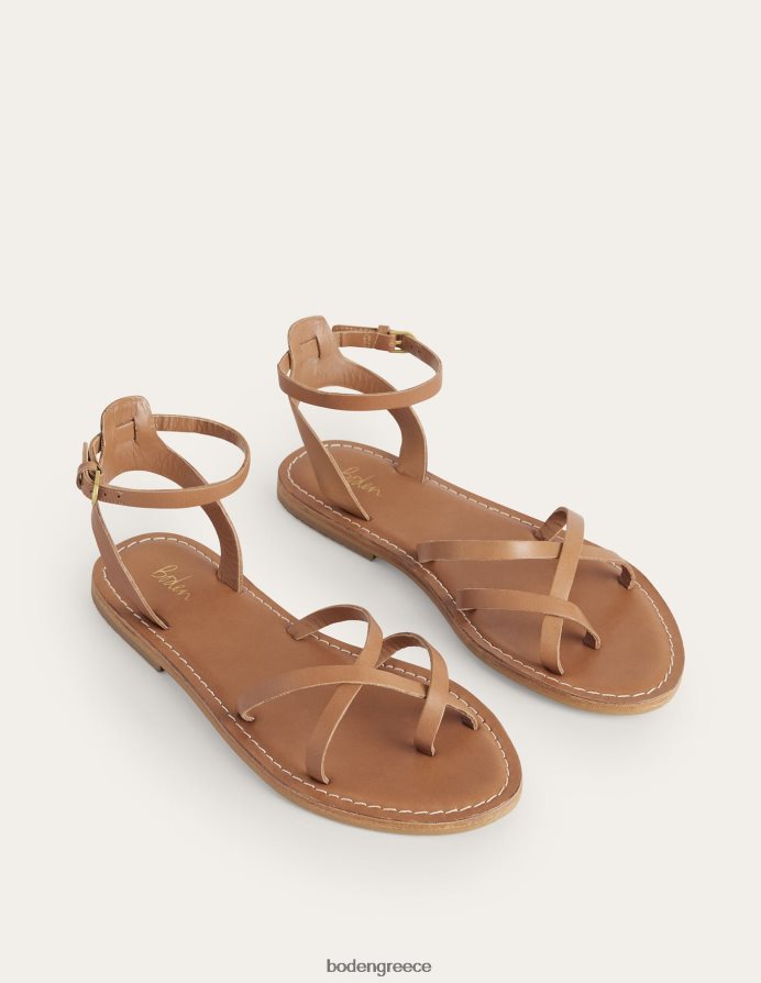 μαυρισμένο δέρμα είδη υπόδησης εύκολο flat σανδάλι Boden γυναίκες 464PH82382