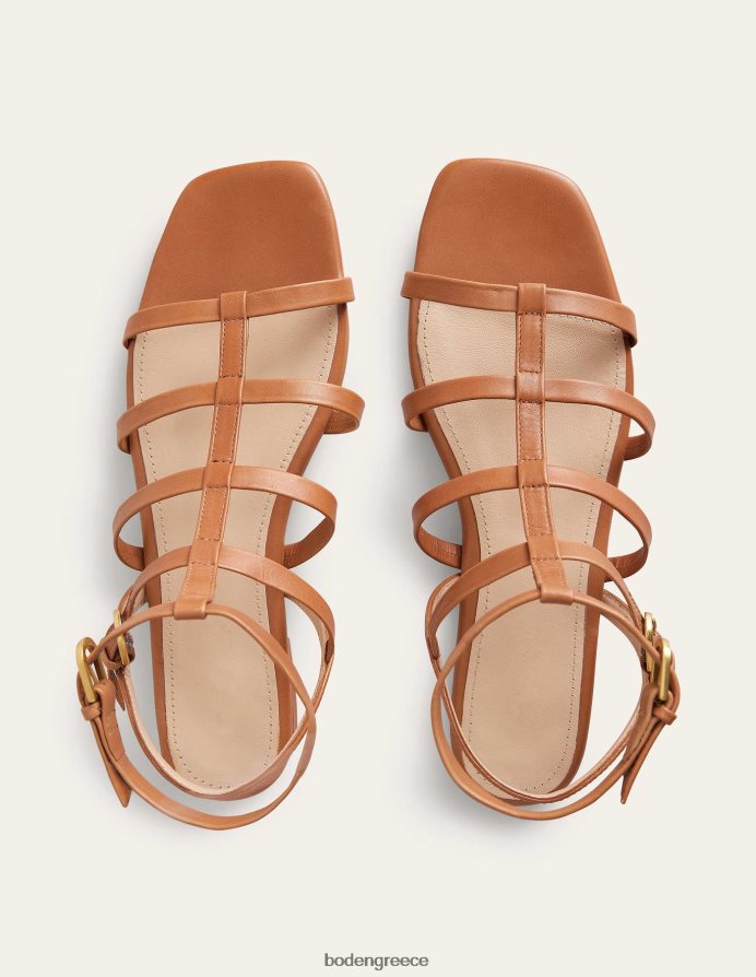 βυρσοδέψω είδη υπόδησης δερμάτινα σανδάλια gladiator Boden γυναίκες 464PH8689