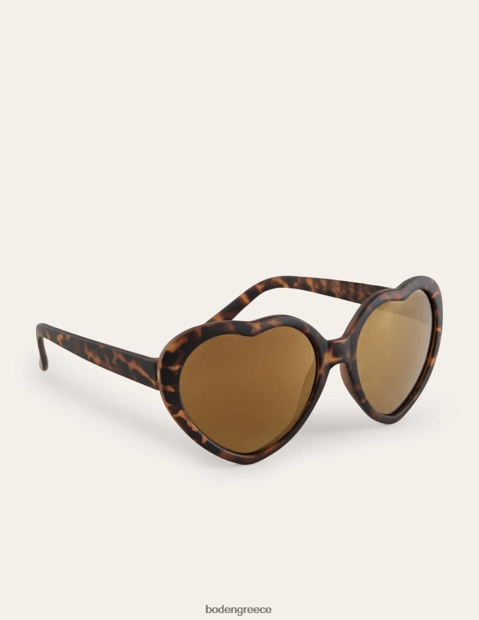 καρδιά καφέ χελώνας αξεσουάρ γυαλιά ηλίου Boden κορίτσια 464PH82651