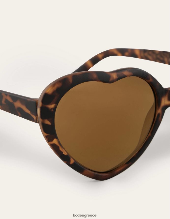 καρδιά καφέ χελώνας αξεσουάρ γυαλιά ηλίου Boden κορίτσια 464PH82651