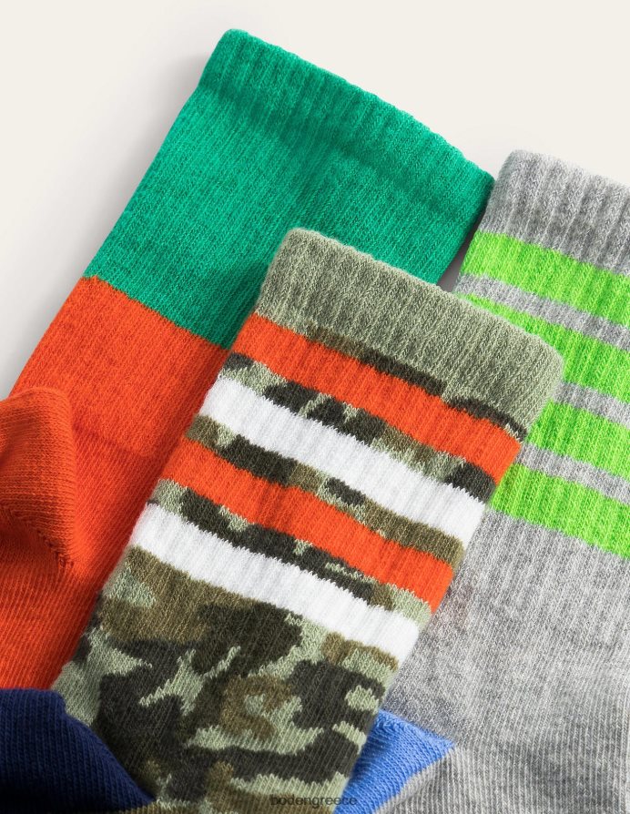 πολλαπλό σύνθημα αξεσουάρ κουτί κάλτσας 5 πακέτο Boden κορίτσια 464PH82705