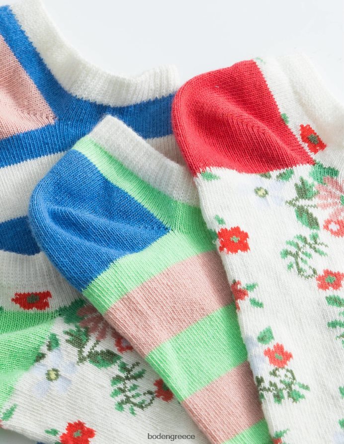 πολυ αξεσουάρ κάλτσες γυμναστικής 5 πακέτο Boden κορίτσια 464PH8841