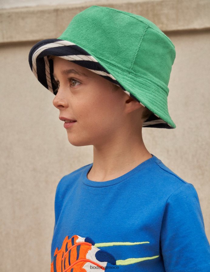 ναυτική ρίγα αξεσουάρ καπέλο για πετσέτα Boden κορίτσια 464PH83281