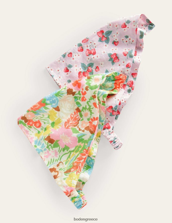 multi floral αξεσουάρ Μαντήλια 2 συσκευασιών Boden κορίτσια 464PH82706
