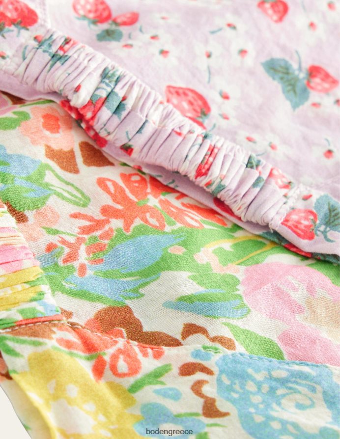 multi floral αξεσουάρ Μαντήλια 2 συσκευασιών Boden κορίτσια 464PH82706