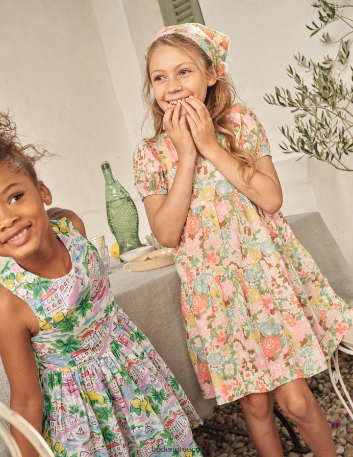 multi floral αξεσουάρ Μαντήλια 2 συσκευασιών Boden κορίτσια 464PH82706