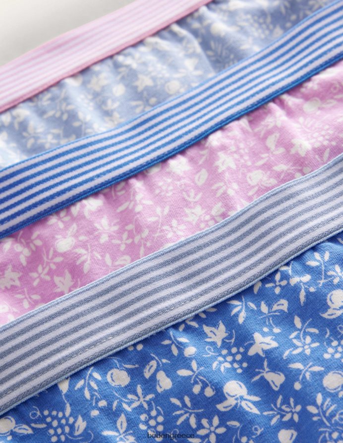 ορχιδέα λουλουδάτο είδη ένδυσης παντελόνι 3 πακέτο Boden κορίτσια 464PH8838