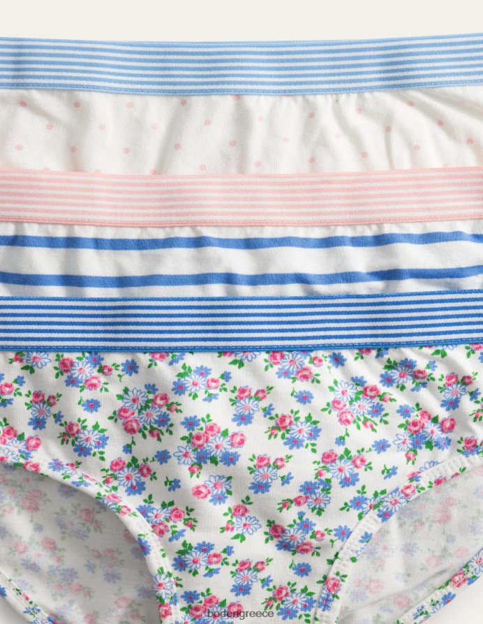 multi floral είδη ένδυσης παντελόνι 3 πακέτο Boden κορίτσια 464PH8837