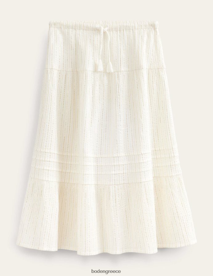 ελεφαντόδοντο είδη ένδυσης μάξι μεταλλική φούστα Boden κορίτσια 464PH82663