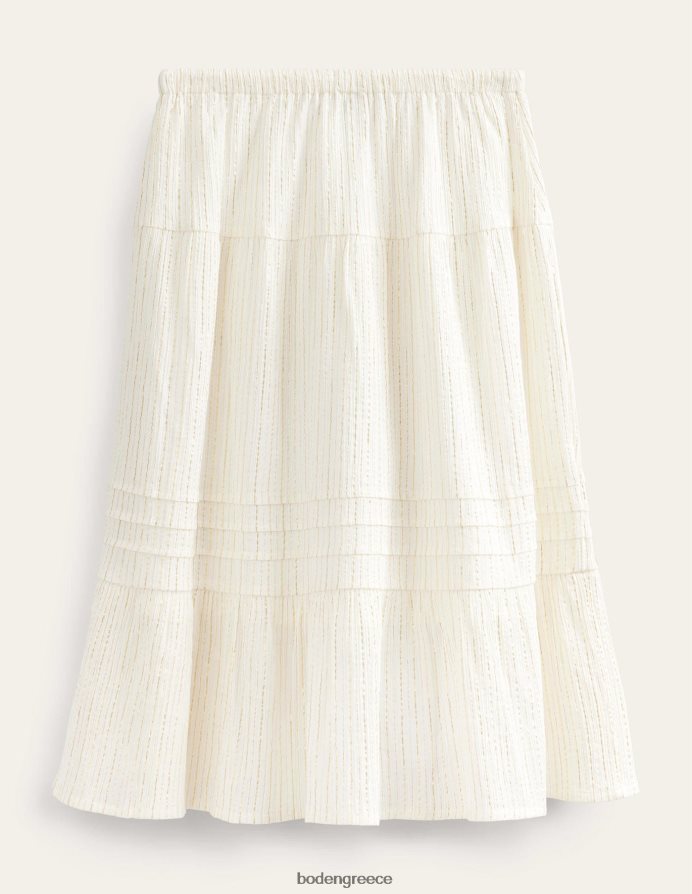 ελεφαντόδοντο είδη ένδυσης μάξι μεταλλική φούστα Boden κορίτσια 464PH82663