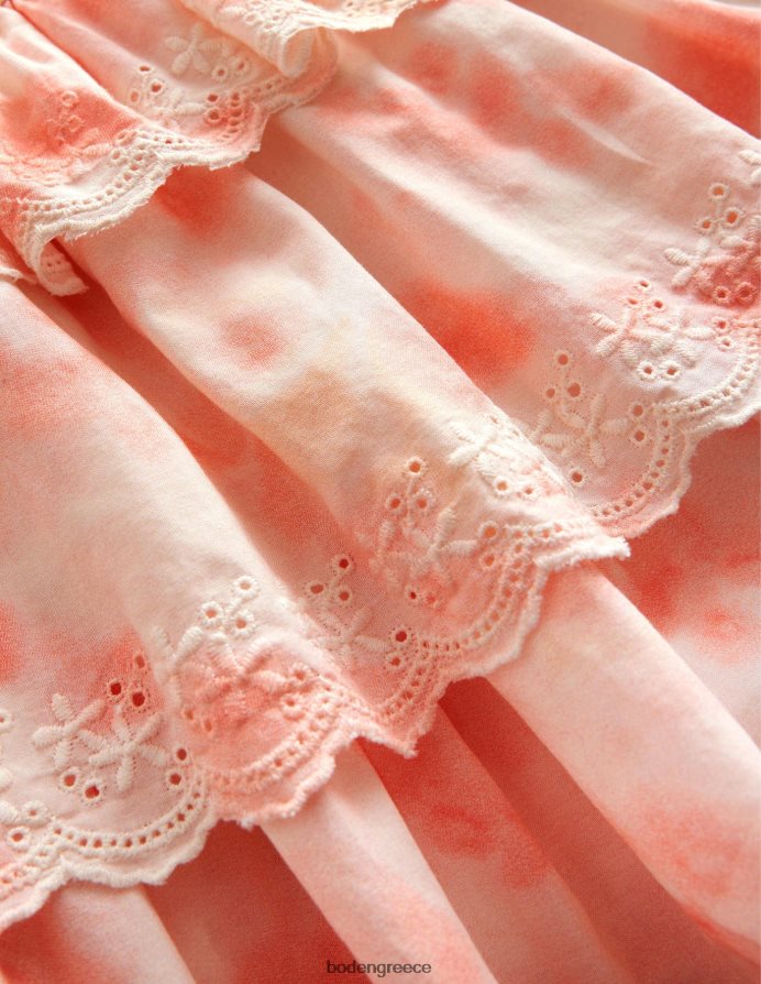 ροζ βαφή γραβάτας είδη ένδυσης γραβάτα βαφή φούστα Boden κορίτσια 464PH82673