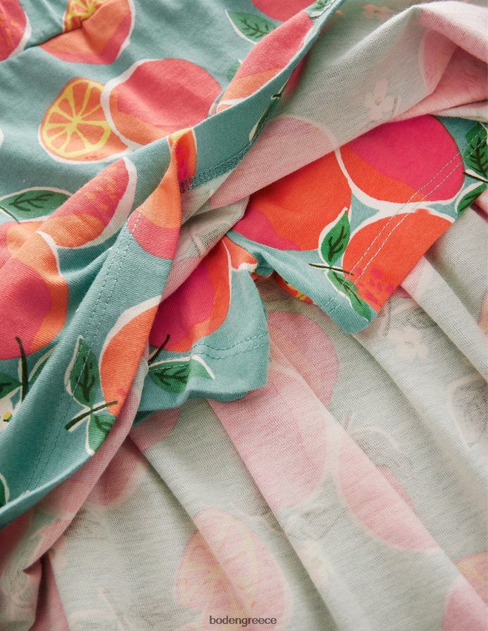 γαλάζια πορτοκάλια είδη ένδυσης κλιμακωτή φανέλα Boden κορίτσια 464PH82760