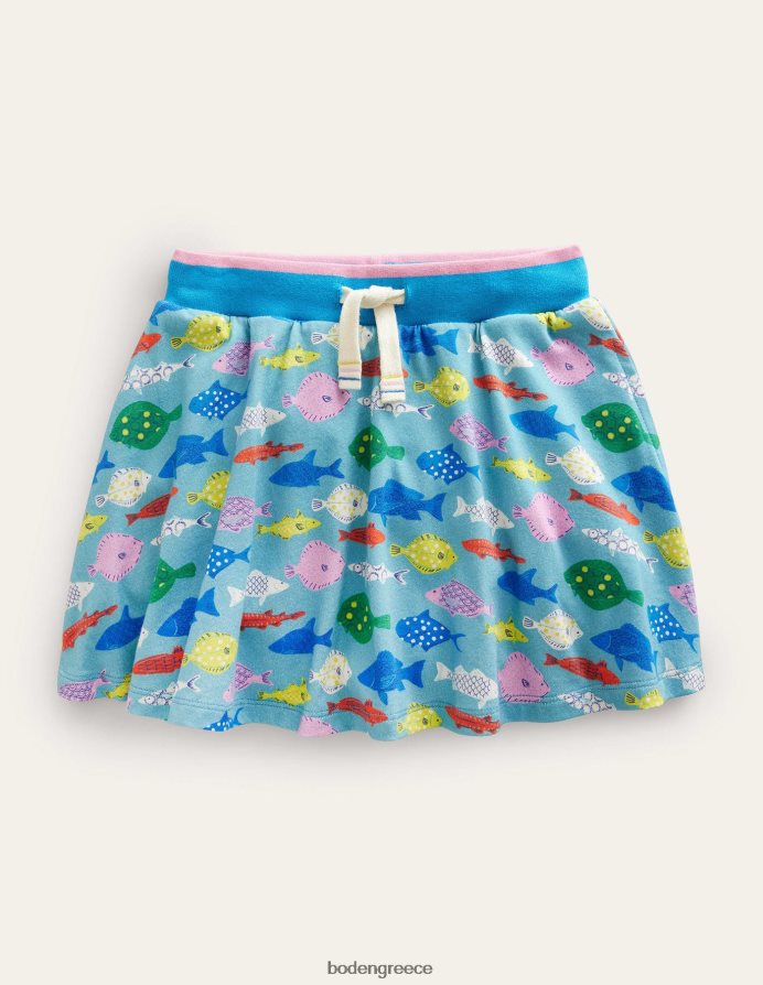 γαλάζιο ψάρι της θάλασσας είδη ένδυσης φανελάκι Boden κορίτσια 464PH83249