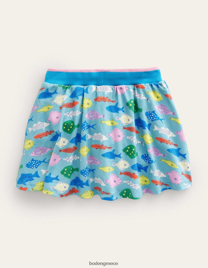 γαλάζιο ψάρι της θάλασσας είδη ένδυσης φανελάκι Boden κορίτσια 464PH83249