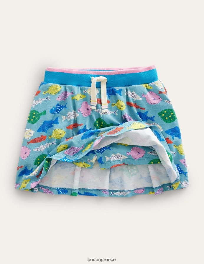 γαλάζιο ψάρι της θάλασσας είδη ένδυσης φανελάκι Boden κορίτσια 464PH83249