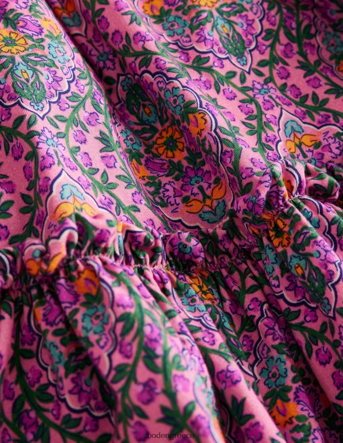 αμπέλι αζαλέας είδη ένδυσης εμπριμέ ζέρσεϊ μάξι φούστα Boden κορίτσια 464PH8783